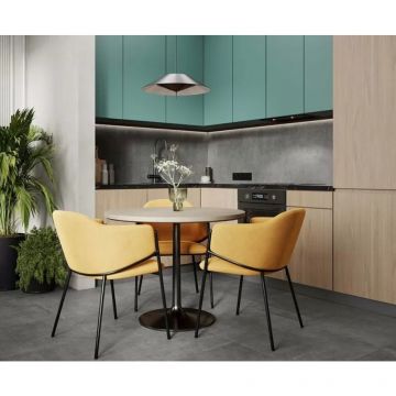 Керамогранит Laparet (Лапарет) Carbon grafito 60х60 см Темно-серый матовый