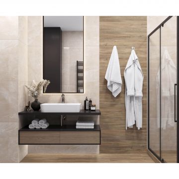 Керамогранит Laparet Carnico Beige 60x60 см Бежевый Полированный