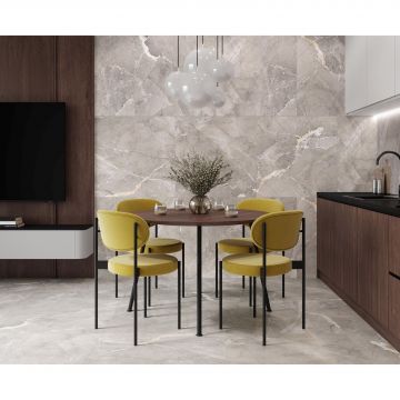 Керамогранит Laparet (Лапарет) Carnico Grey 80x80 см Серый Лаппатированный