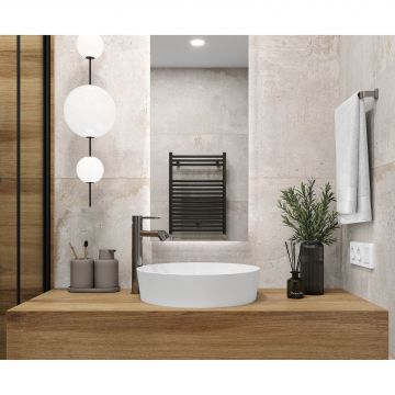 Керамогранит Laparet (Лапарет) Cemento Beige 60x120 см Бежевый Матовый Карвинг