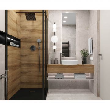 Керамогранит Laparet (Лапарет) Cemento Beige 60x120 см Бежевый Матовый Карвинг