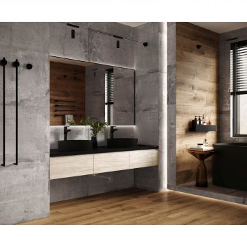 Керамогранит Laparet (Лапарет) Cemento Grigio 60x60 см Серый Матовый Карвинг