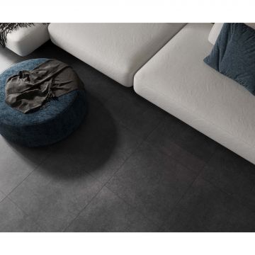 Керамогранит Laparet (Лапарет) Code Black 60х60 см Графитовый матовый