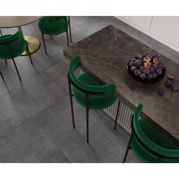 Керамогранит Laparet (Лапарет) Creed Graphite 60х60 см Темно-серый матовый