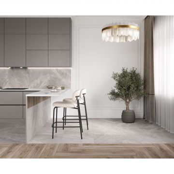 Керамогранит Laparet Crystal Grey 60x60 см Серый Сатинированный