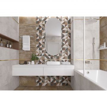 Настенная плитка Laparet (Лапарет) Ferry 30х60 см Светлый 18-00-20-3630