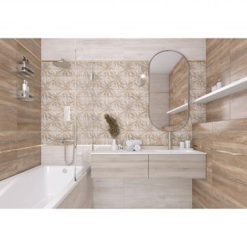 Настенная плитка Laparet (Лапарет) Flint 30х60 см Коричневый 18-01-15-3632