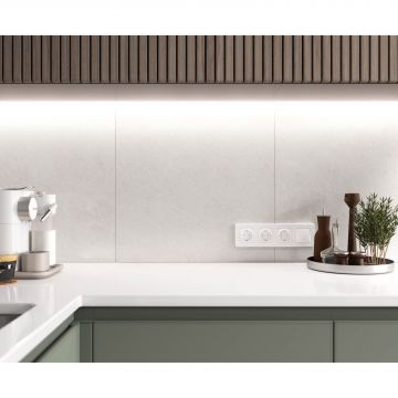 Керамогранит Laparet French Silver 60х120 см Белый Полированный