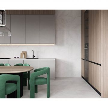 Керамогранит Laparet (Лапарет) Horison Blanco 60х60 см Светло-серый Матовый Карвинг