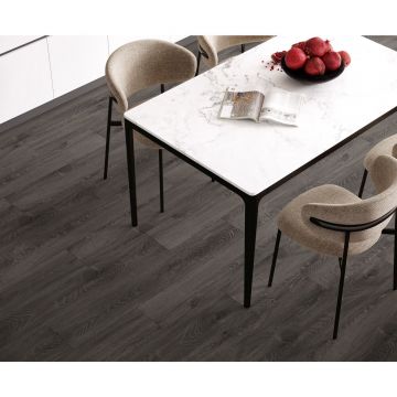 Керамогранит Laparet (Лапарет) Italy Choco 20х120 см Темно-коричневый Матовый Структурный