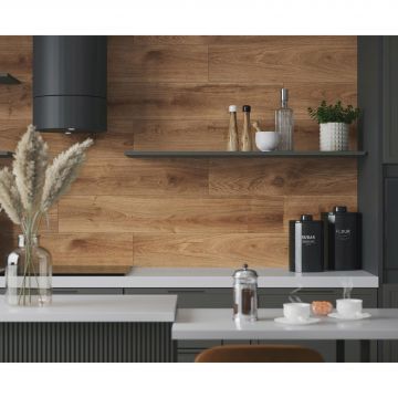 Керамогранит Laparet (Лапарет) Latina Brown 20х120 см Коричневый Матовый Структурный