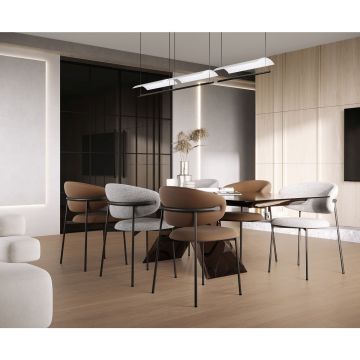 Керамогранит Laparet (Лапарет) Lumina Tortila 20х120 см Светло-коричневый Матовый Структурный