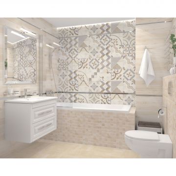 Керамогранит Laparet Madera 20х80 см Светло-коричневый SG705890R
