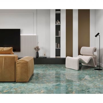 Керамогранит Laparet Maestro Aqua 60x60 см Зеленый Полированный