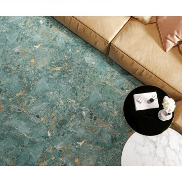Керамогранит Laparet Maestro Aqua 60x60 см Зеленый Полированный