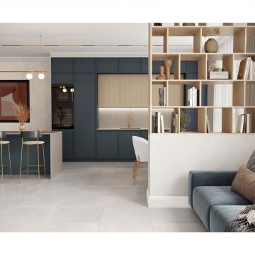 Керамогранит Laparet (Лапарет) Magnum Perla 60x60 см Светло-серый матовый