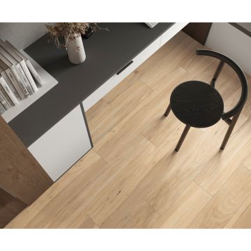 Керамогранит Laparet Nova Beige 20х120 см Бежевый Карвинг