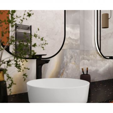 Керамогранит Laparet (Лапарет) Onyx Azul 60x120 см Серый Полированный