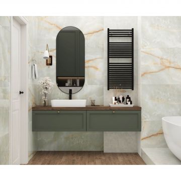 Керамогранит Laparet (Лапарет) Onyx Dawn Mint 60x120 см Зеленый Полированный