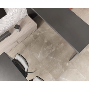 Керамогранит Laparet (Лапарет) Optima Marron 60x60 см Коричневый матовый