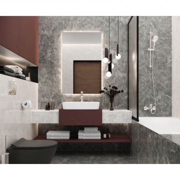 Керамогранит Laparet (Лапарет) Orlando Gris 60x60 см Серый Полированный