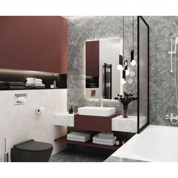 Керамогранит Laparet (Лапарет) Orlando Gris 60x60 см Серый Полированный