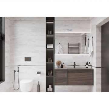 Настенная плитка Laparet (Лапарет) Pacific 30х60 см Белый 18-00-01-3601