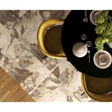 Керамогранит Laparet (Лапарет) Persian Brown 60х60 см Коричневый Полированный