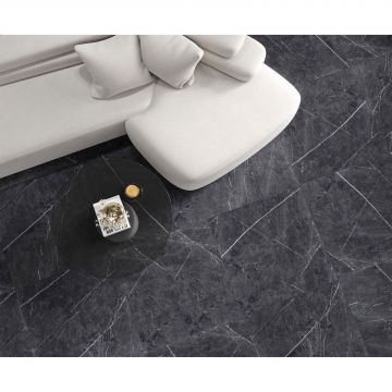 Керамогранит Laparet (Лапарет) Pietra Violet 80x80 см Графитовый Лаппатированный