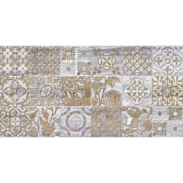 Декор Laparet (Лапарет) Bona 20х40 см Серый 04-01-1-08-05-06-1344-6