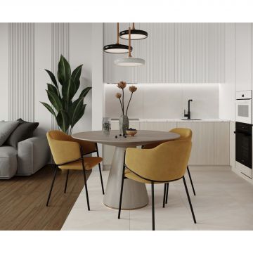 Керамогранит Laparet (Лапарет) Pulpis Ivory 60х60 см Светло-бежевый матовый