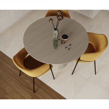 Керамогранит Laparet (Лапарет) Pulpis Ivory 60х60 см Светло-бежевый матовый