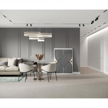 Керамогранит Laparet (Лапарет) Spectra Bianco 80х80 см Лаппатированный