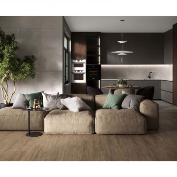 Керамогранит Laparet (Лапарет) Tabula Brown 20х80 см Коричневый K952694R0001LPE0