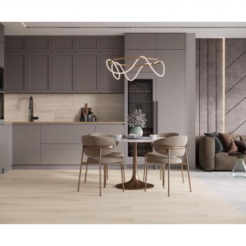 Керамогранит Laparet (Лапарет) Tupelo Maple 20х120 см Светло-серый Матовый Структурный