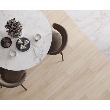 Керамогранит Laparet (Лапарет) Tupelo Maple 20х120 см Светло-серый Матовый Структурный