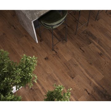 Керамогранит Laparet (Лапарет) Wenge Rasperry 20х120 см Коричневый Матовый Структурный