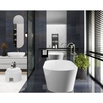 Керамогранит Laparet (Лапарет) Cast Navy темно-синий 60х60 см Полированный