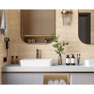 Керамогранит Laparet (Лапарет) Eternity Beige бежевый SG50003022R 60х119,5 см полированный