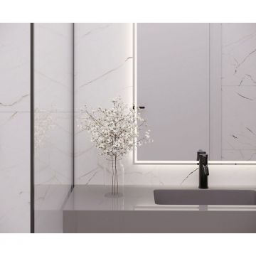 Керамогранит Laparet (Лапарет) Europa Gold l белый 60х60 см Матовый Карвинг