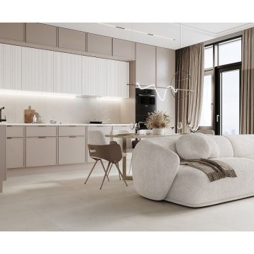 Керамогранит Laparet (Лапарет) Evolution Blanco белый SG602520R 60х60 см Матовый Карвинг