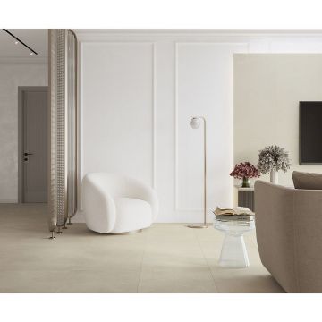 Керамогранит Laparet (Лапарет) Evolution Crema кремовый SG602420R 60х60 см Матовый Карвинг