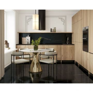 Керамогранит Laparet Lawa Black черный 60х60 см Полированный