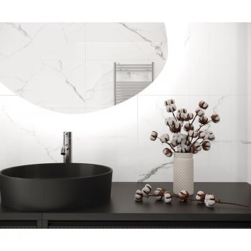 Керамогранит Laparet (Лапарет) Mars Grey белый 60х60 см Матовый Карвинг