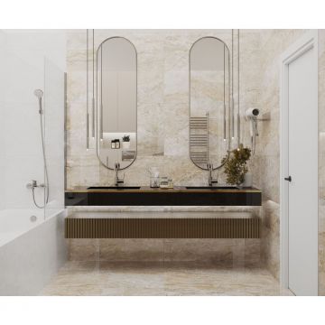 Керамогранит Laparet (Лапарет) Mystery Grigio серый SG620522R 60х60 см полированный