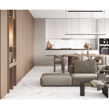 Керамогранит Laparet Pristine White белый 60х60 см Матовый