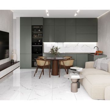 Керамогранит Laparet Pristine White белый 60х60 см Матовый