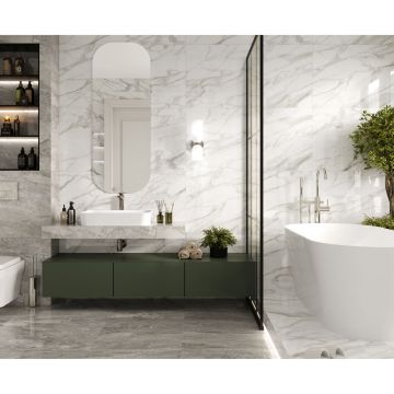 Керамогранит Laparet (Лапарет) Angel Blanco белый SG50002520R 60х119,5 см матовый