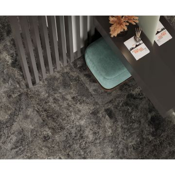 Керамогранит Laparet (Лапарет) Galaxy Nero графитовый SG50005520R 60х119,5 см матовый