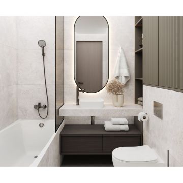 Керамогранит Laparet (Лапарет) Galaxy Pearl жемчужный SG50005420R 60х119,5 см матовый